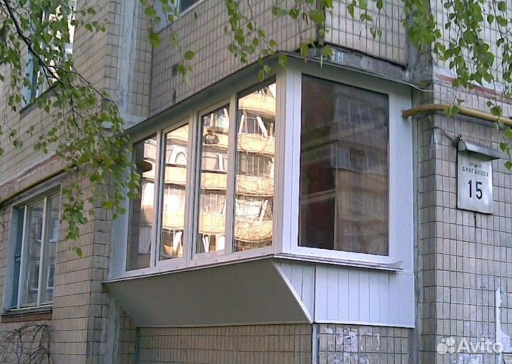 Остекление балконов и лоджий. Рассрочка