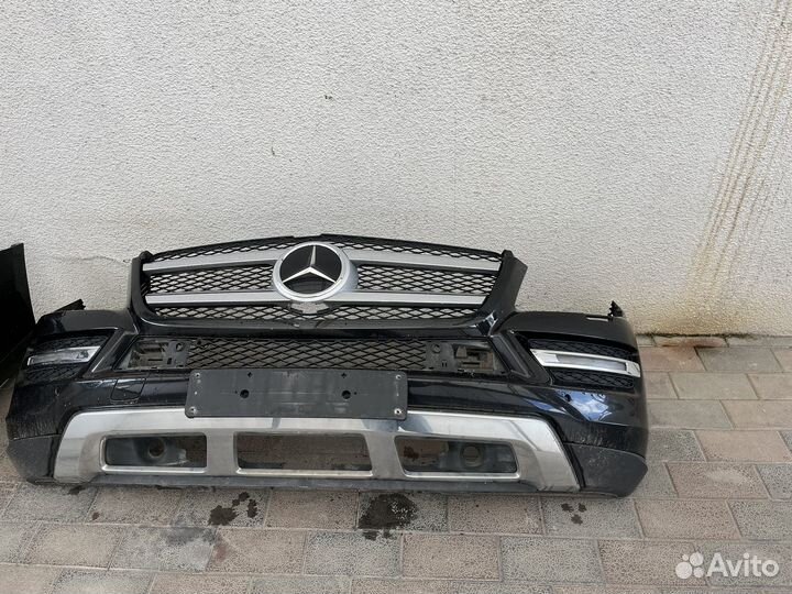 Бампер передний -задний mercedes GL II X166