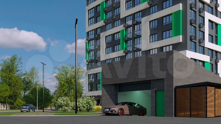 4-к. квартира, 91,6 м², 2/25 эт.