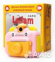 Детский фотоаппарат моментальной печати