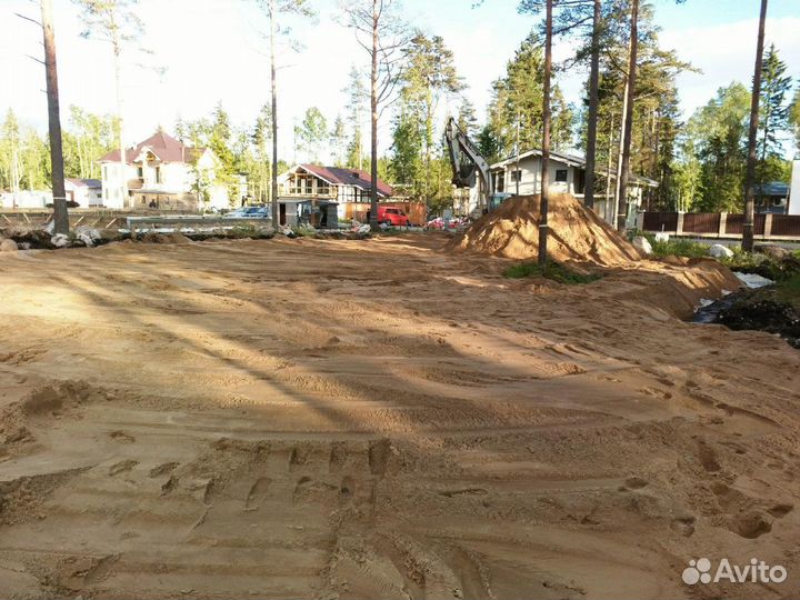 Поднятие участка посадка растений