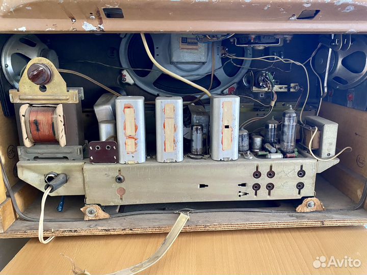 Ламповая радиола Сакта