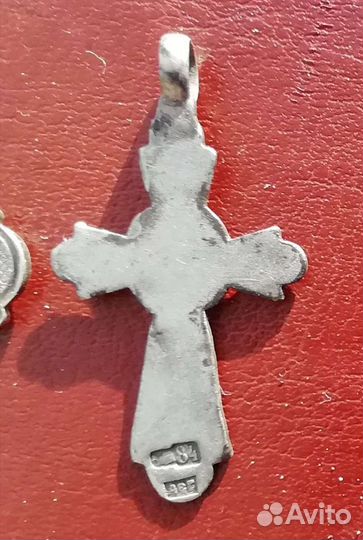 Крест серебро