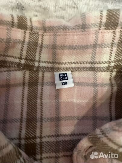 Рубашка uniqlo в клетку