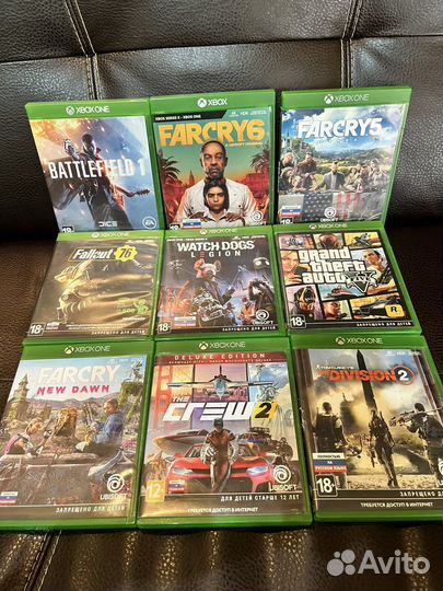 Игры xbox one s,x