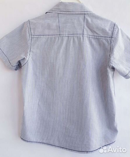 Рубашка GeeJay с коротким рукавом 122-128, 6-8лет