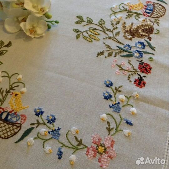 Скатерти пасхальные