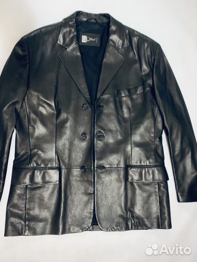 Кожаный пиджак