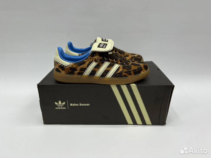 Adidas samba wales bonner leopard