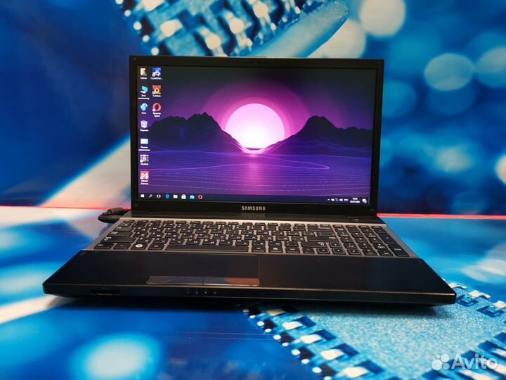 Ноутбук Samsung для офиса и дома / на SSD
