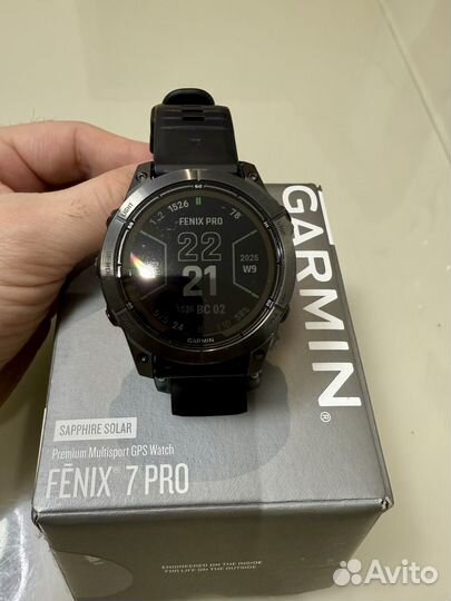 Garmin fenix 7 pro sapphire solar