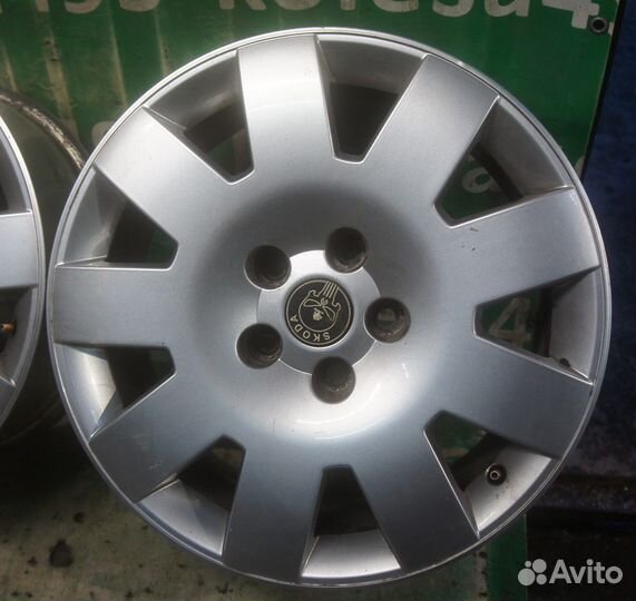 Диски литые R17 бу Skoda SuperB 3U0601025
