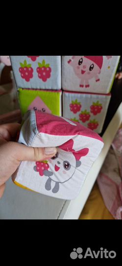 Кубики детские мягкие