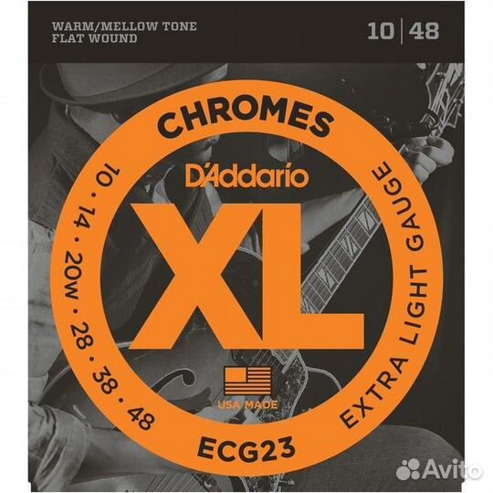Струны для электрогитары D'Addario ECG23