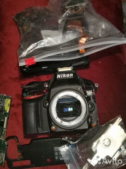 Panasonic GH4, Nikon D600- запчасти, разбор