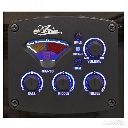 Электроакустическая гитара Aria AWN-15CE OR