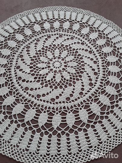 Скатерть вязаная ручная работа