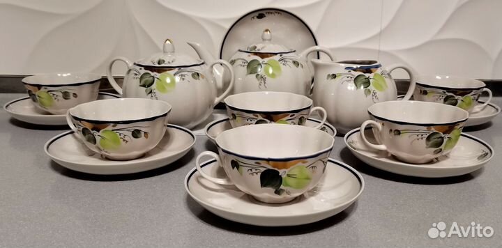 Сервиз чайный дулево березка