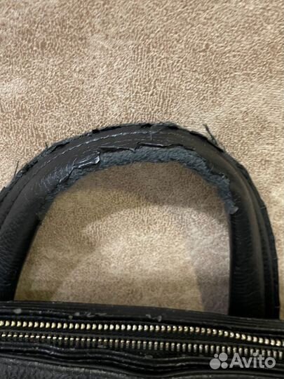 Сумка кожаная для ноутбука