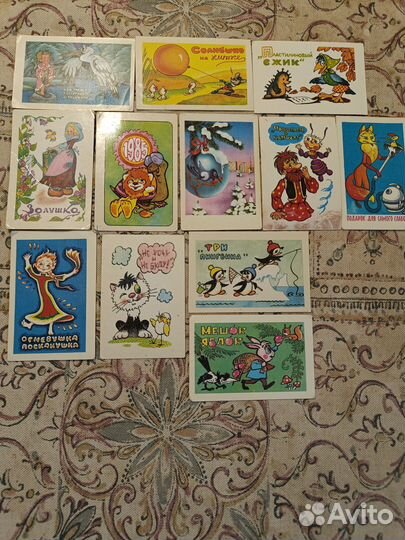 Календарики карманные