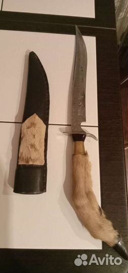 Нож охотничий ручной работы