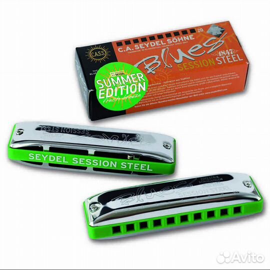 Губная гармоника Seydel Sohne Session Steel Summe