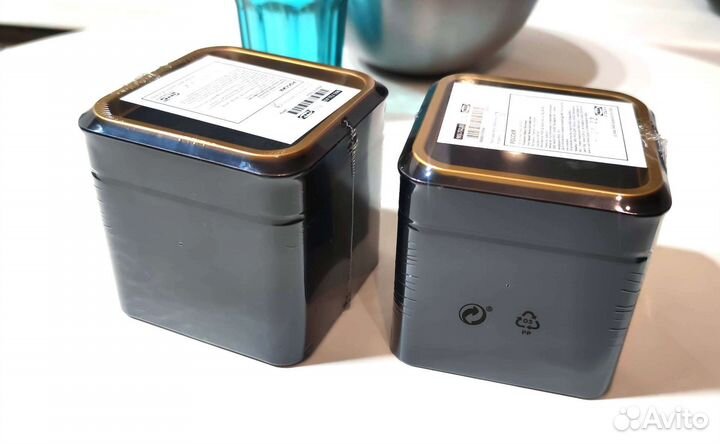 Банки для чая кофе бломнинг Икея 10х10х10