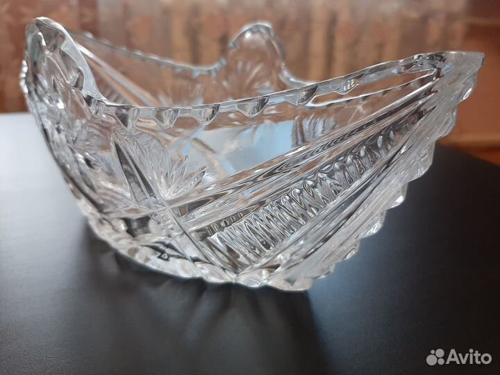 Салатник хрустальный 