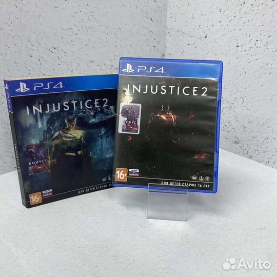 Диск Sony PlayStation 4 injustice 2 (Рассрочка / В