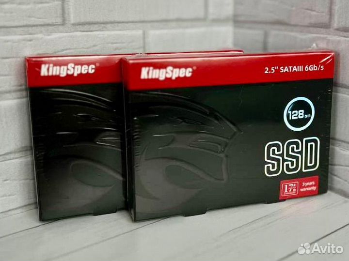 Ssd диск KingSpec 128 gb (новый)