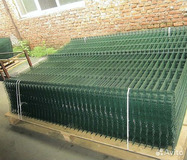 Сетка для забора 3d