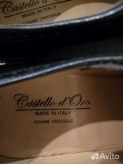 Туфли мужские. Gastello d Oro. 42р Оригинал