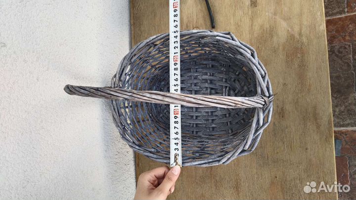 Корзина плетеная