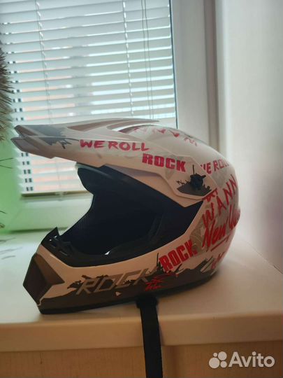 Мотошлем новый, большой размер