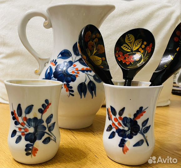 Кувшин с бокалами СССР