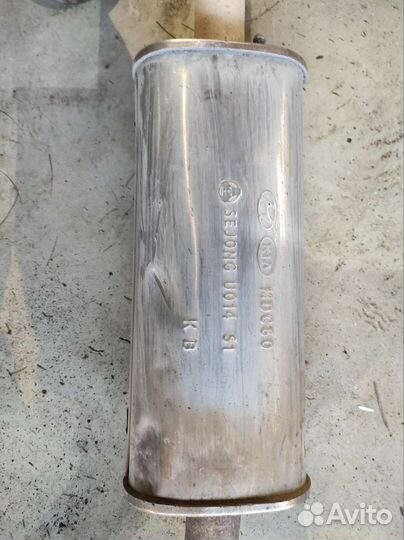 Глушитель средняя часть Hyundai Solaris 2010-2017