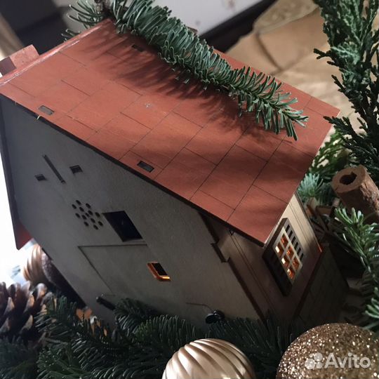 Новогодние Часы - Композиция с Нобилисом