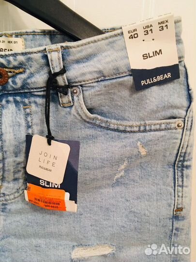 Шорты джинсовые мужские S EUR 40