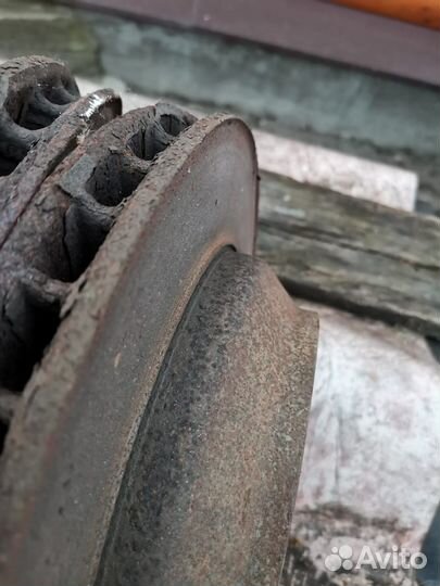 Диски тормозные передние и задн volkswagen touareg