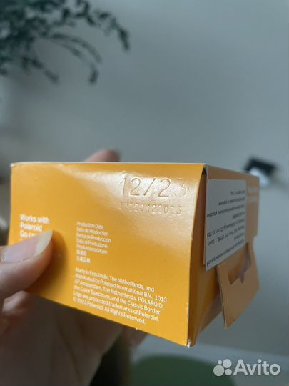 Новые Картриджи для polaroid go