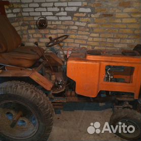 Самодельный трактор с двигателем от мотоцикла Урал
