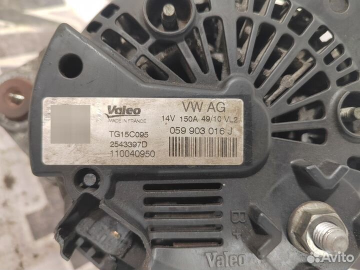 Генератор 150A Audi A4 B8 ccwa