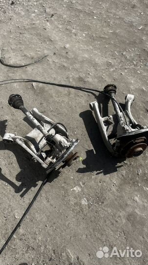 Задняя подвеска bmw e39 в сборе рычаги h образные