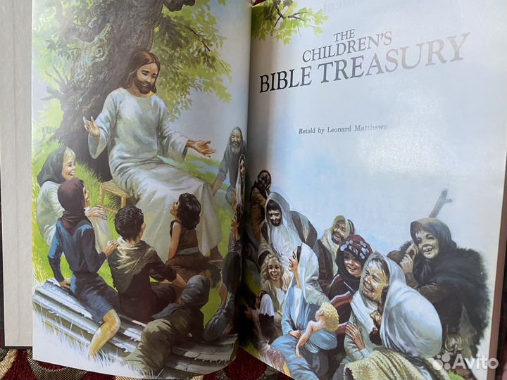 Книга Библия для детей, на английском языке