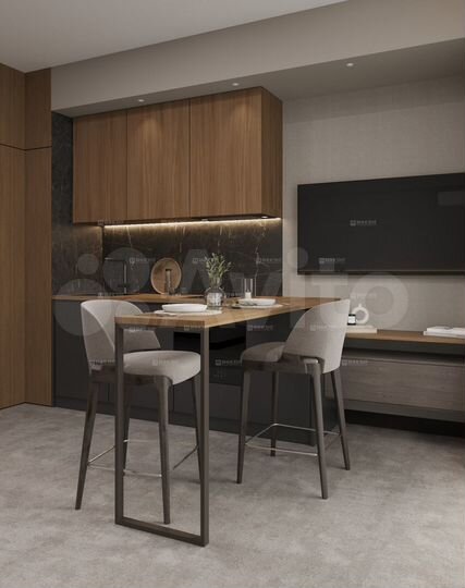 2-к. апартаменты, 36,5 м², 1/3 эт.