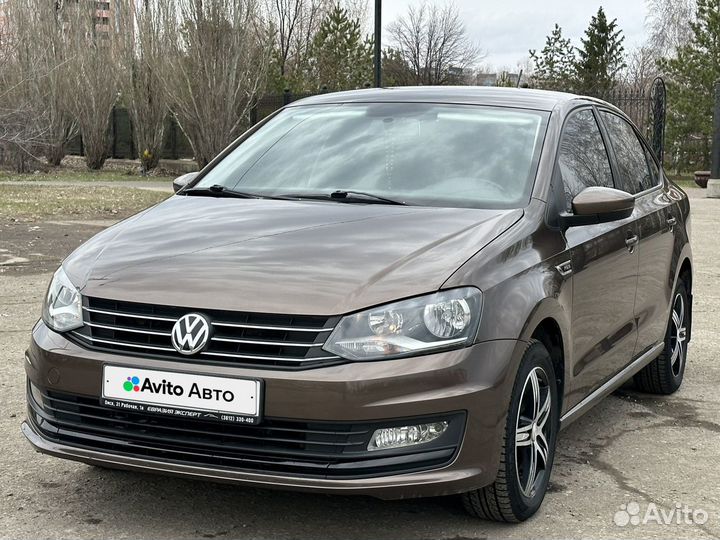 Volkswagen Polo 1.6 AT, 2016, 62 000 км