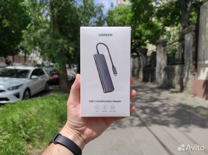 USB Hub (хаб) Ugreen USB-C 6in1 (70495)