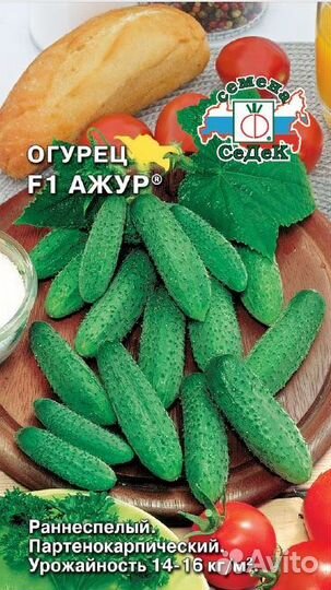 Большой выбор семян огурцов на складе доставка