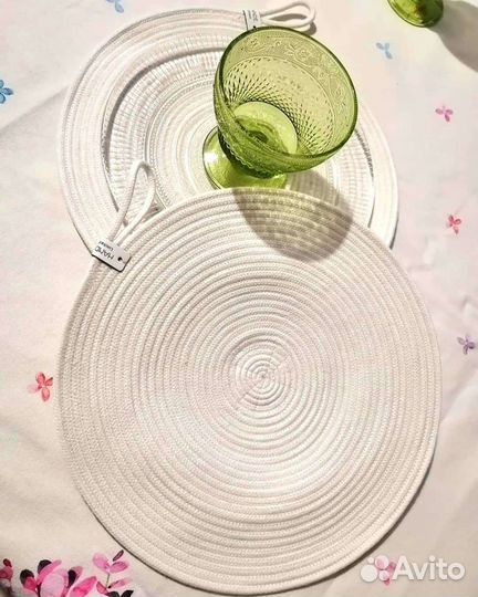 Салфетки из хлопкового шнура