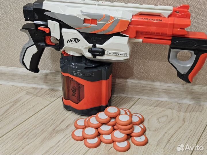 Бластер Nerf Vortex Pyragon